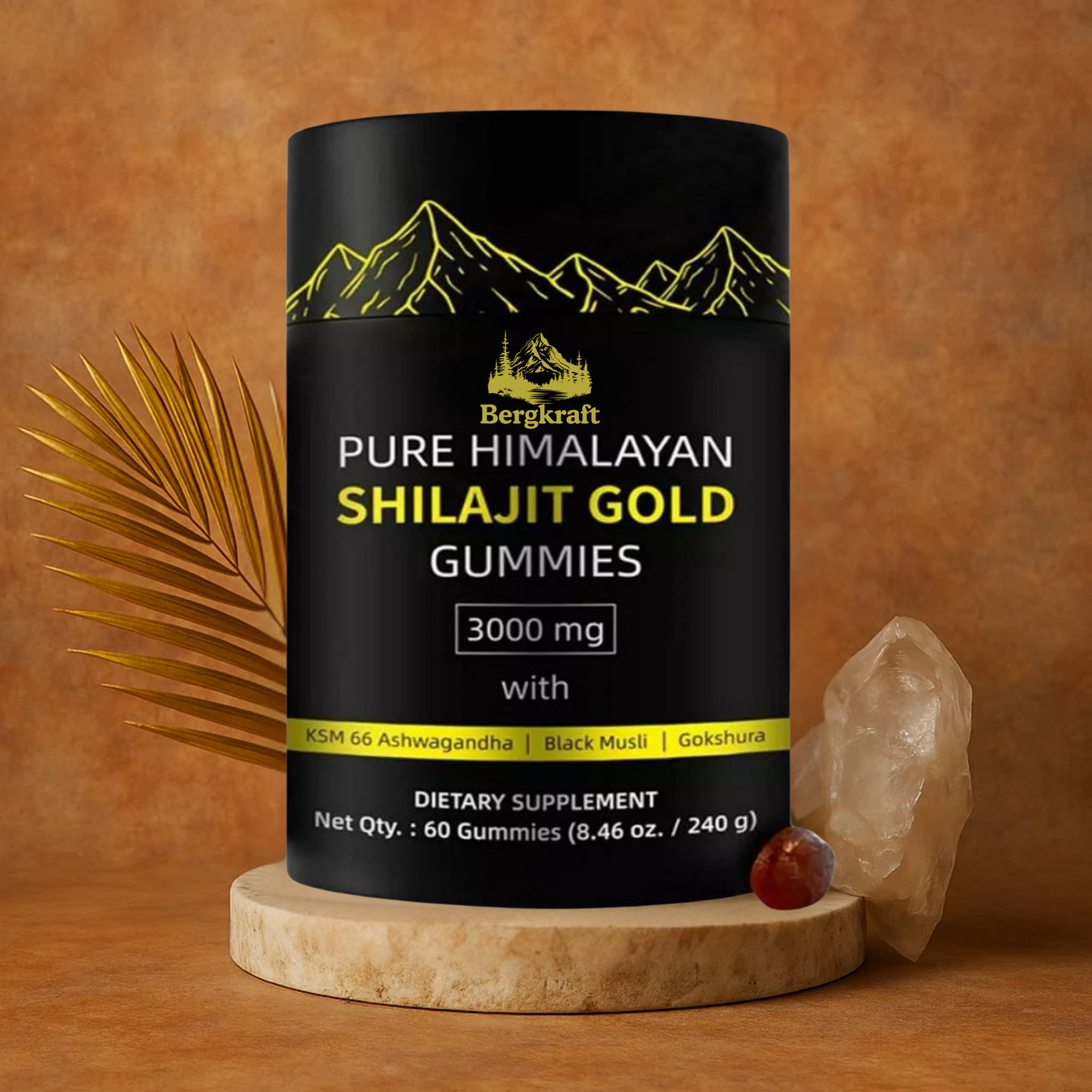 Bergkraft Shilajit Gold Gummies