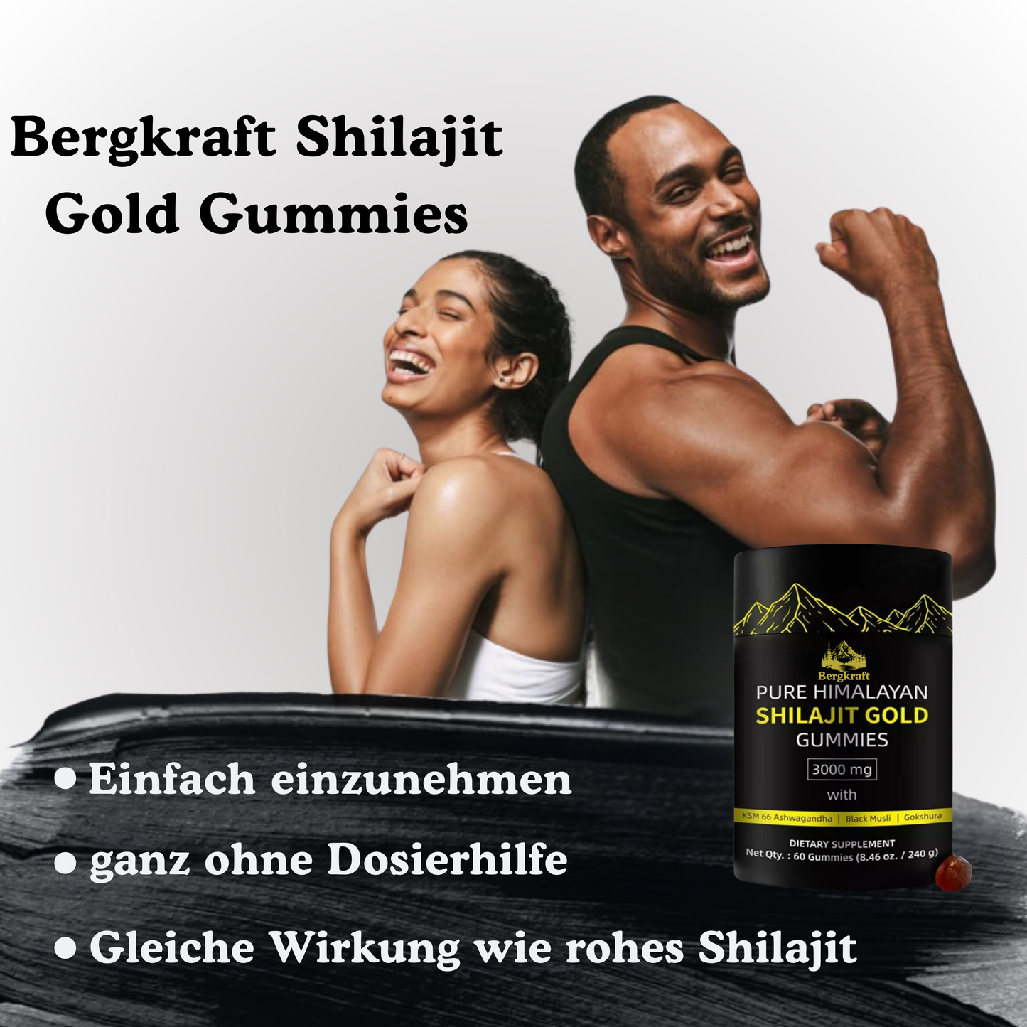 Bergkraft Shilajit Gold Gummies